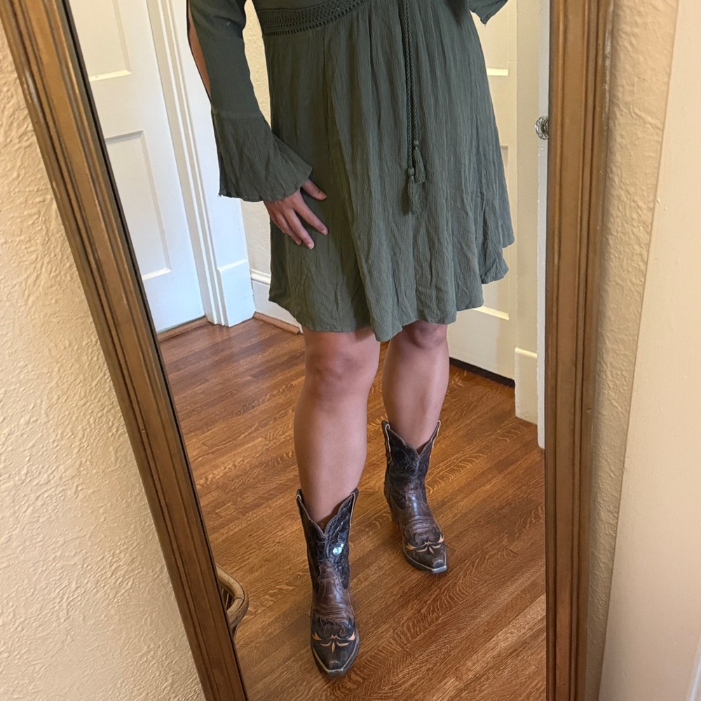 Ariat Leather Cowboy Boots